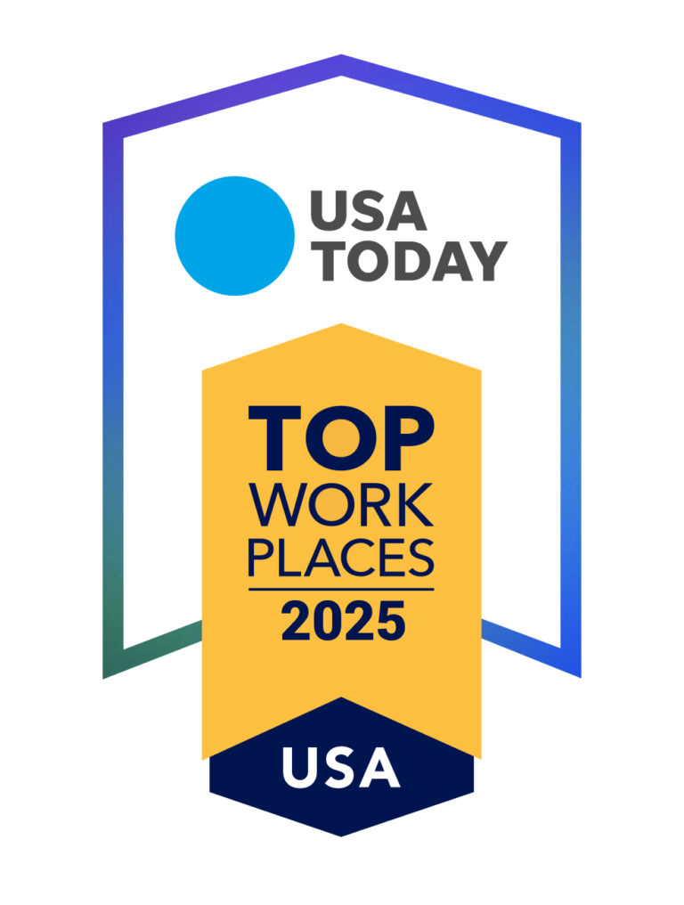 Top Work Place Badge USA Today
