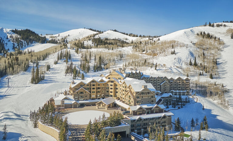Montage Deer Valley during winter